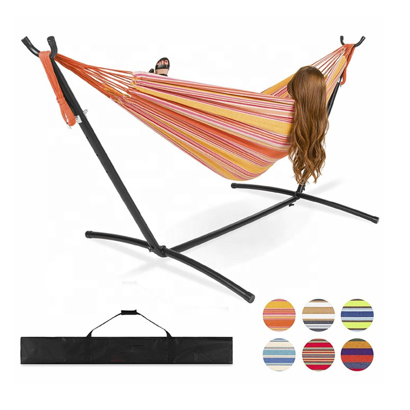 canvas hammock with stand