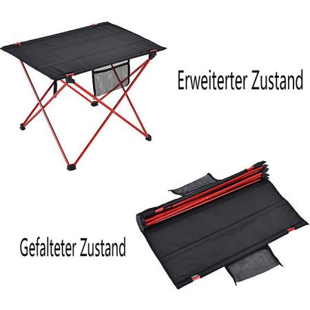 Foldable Table Portable Camping Table Folding Picnic Tables Waterproof Canvas Beach Table for Outdoorside Camping Beach 