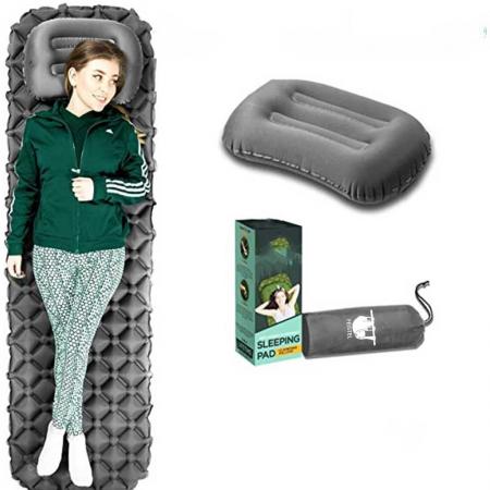 Amazon Hot Selling China Gold Supplier Manufacturer Custom Lightweight Self Inflating Sleeping Pad For Travel 