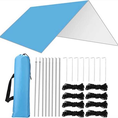 Ultralight hammock rain fly camping tarp light waterproof tent shelter canopy for outdoor events 