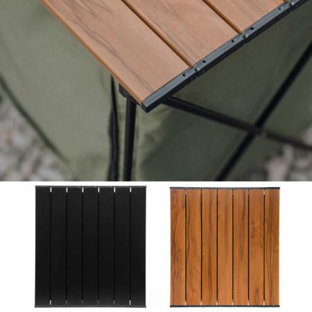 2024 New Multifunctional Camping Outdoor Table Foldable Picnic Table Camp Storage Rack with Storage Basket 