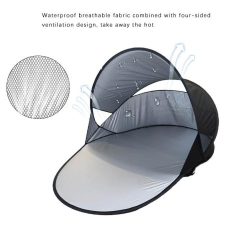 Pop Up Beach Tent Sunshade Uv Mat Large Uv Protecttion Tent Customized 
