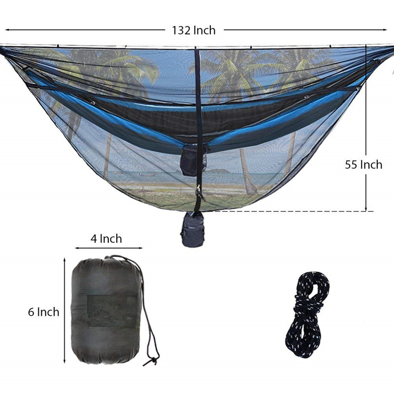 Hammock Mosquito Net for 360° Mosquitos Protection
