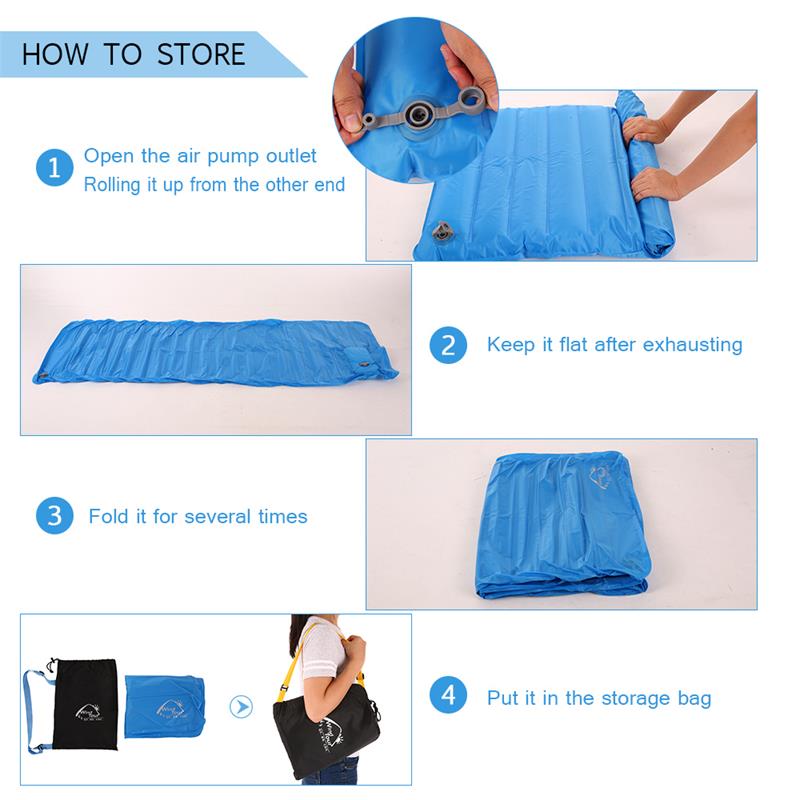self-inflating sleeping pad