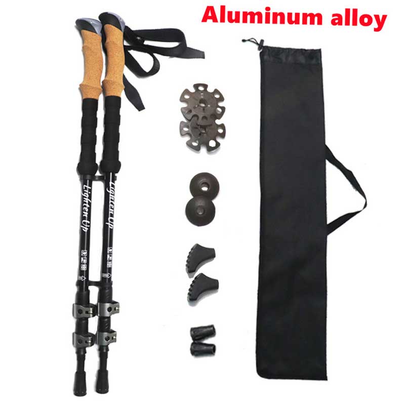 Aluminum 7075 trekking poles Aluminum 7075 trekking poles