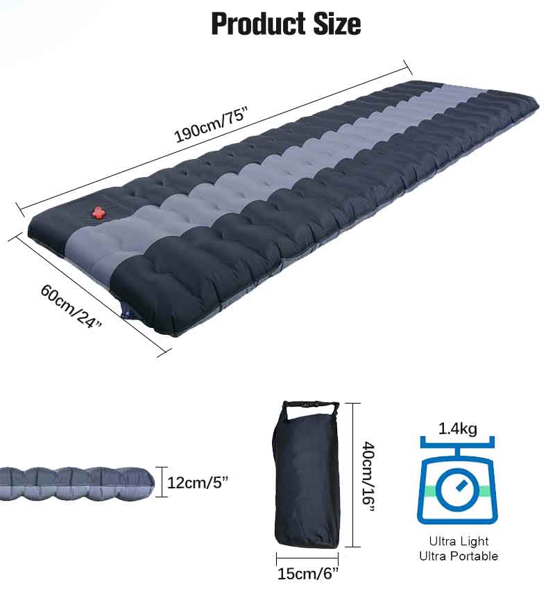 PVC sleeping pad