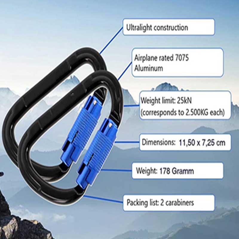 25KN carabiner 25KN carabiner