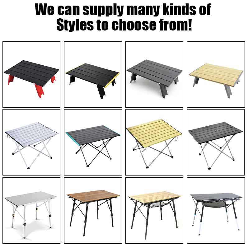 aluminium foldable table