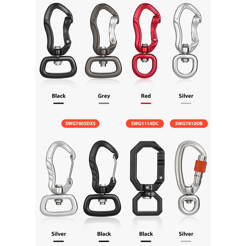 Swivel Carabiner Snap Hooks Swivel Carabiner Snap Hooks