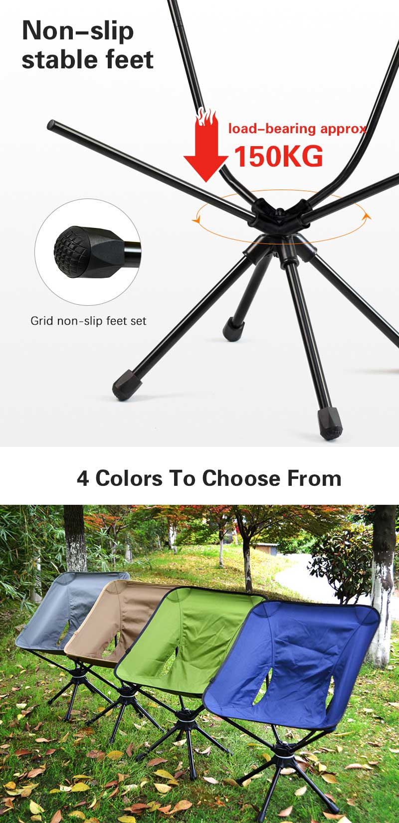 Multi-functional Folding Swivel Chair Multi-functional Folding Swivel Chair