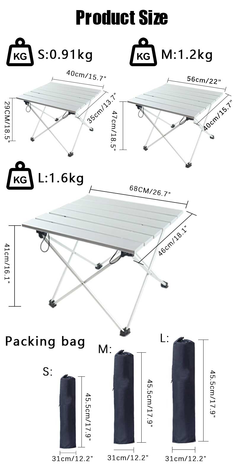  Camping Table
