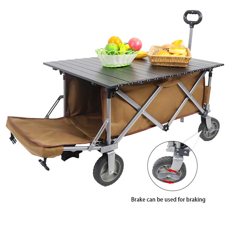 Outdoor Folding Wagon with table top
