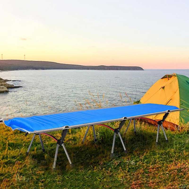 Camping cot portable folding bed