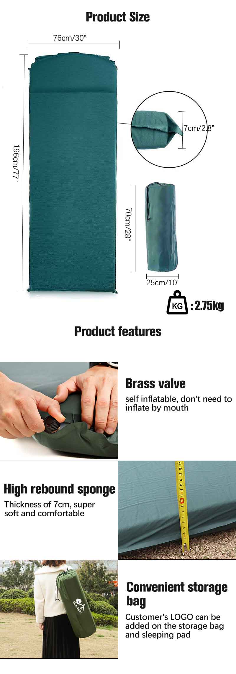 self inflating sleeping pad self inflating sleeping pad