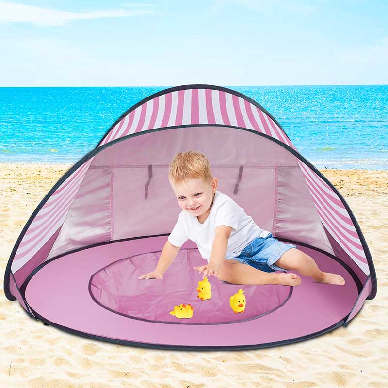 beach pop up tent