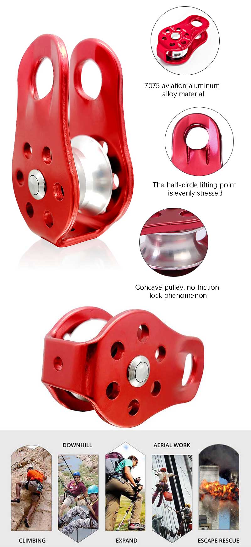 Aluminium Alloy Micro Pulley Aluminium Alloy Micro Pulley