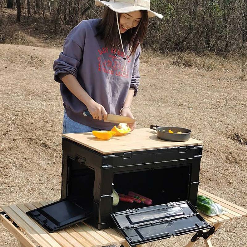  folding storage boxes