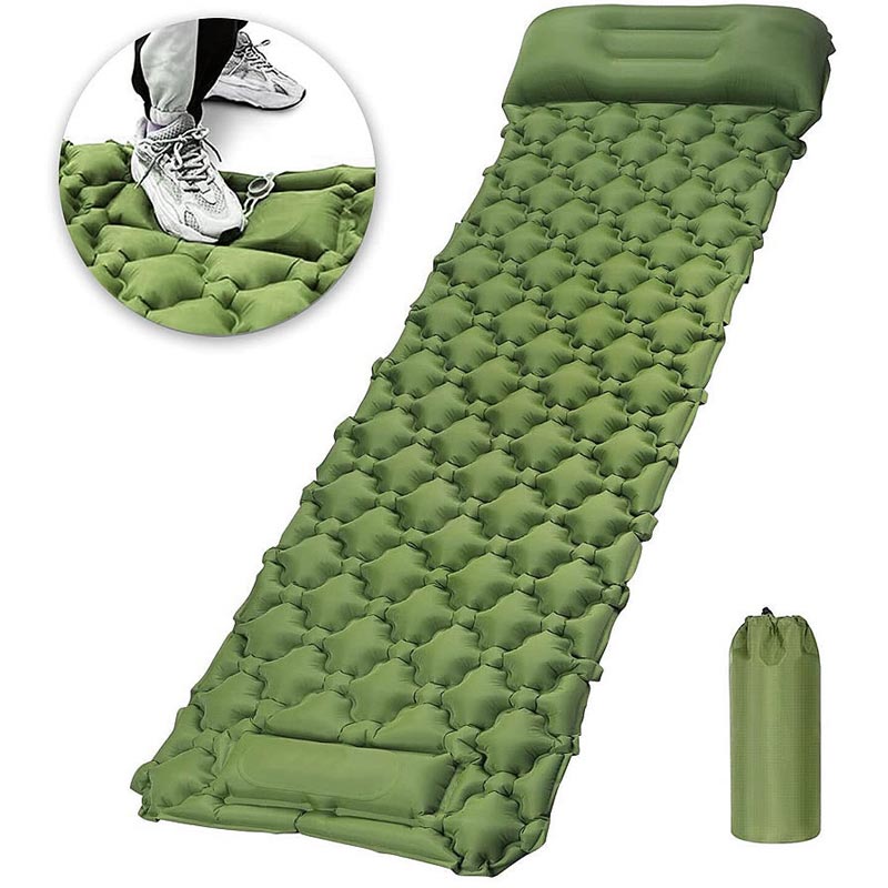  inflatable pad with a pillow