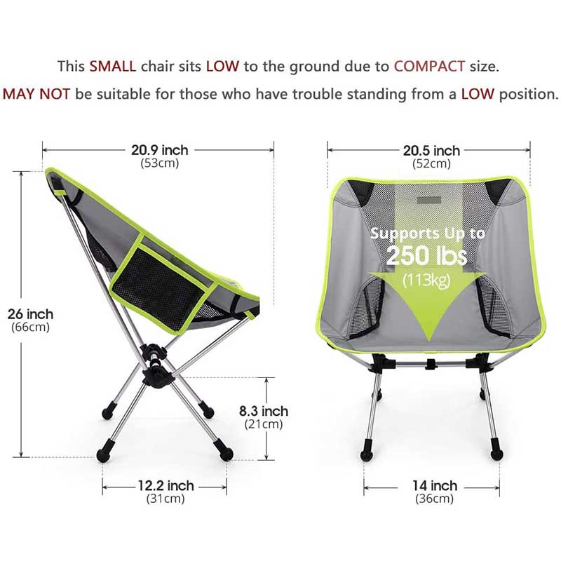 folding moon chair