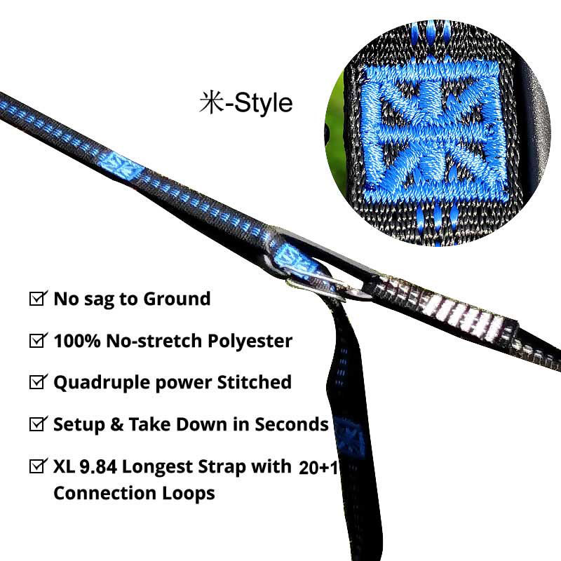 camping hammock straps