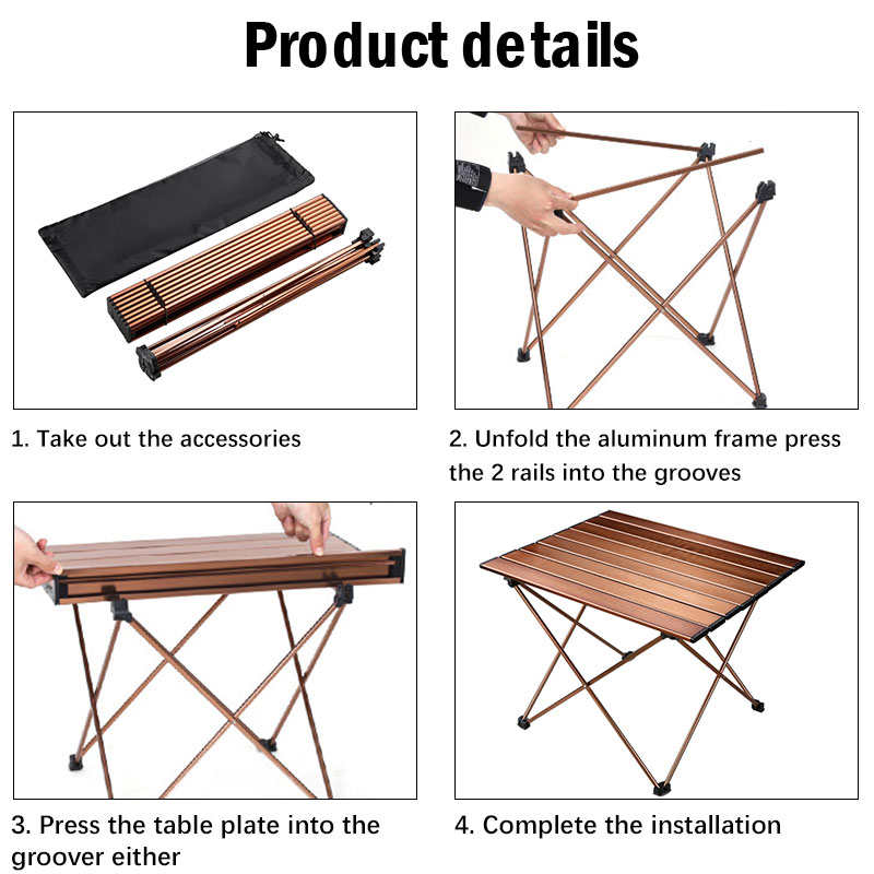 folding table