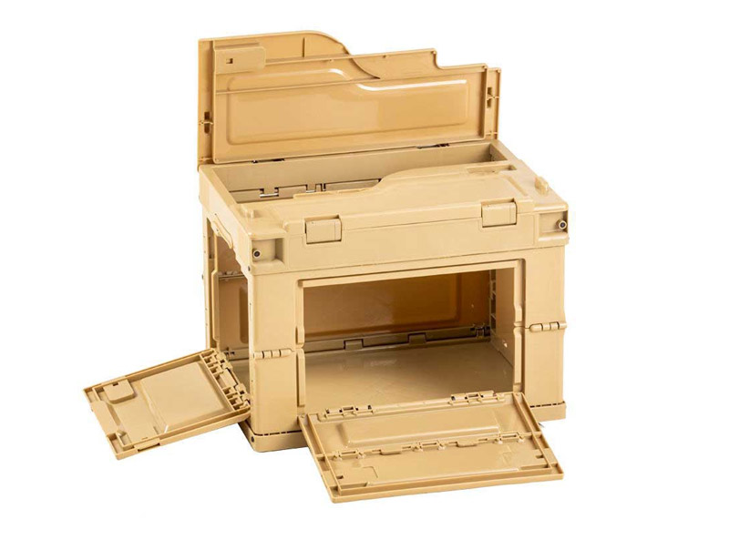 Outdoor folding storage box