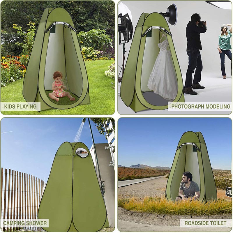 beach shower tent
