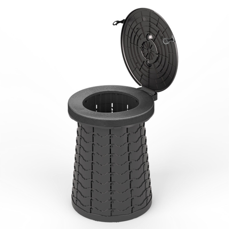 retractable fishing stool