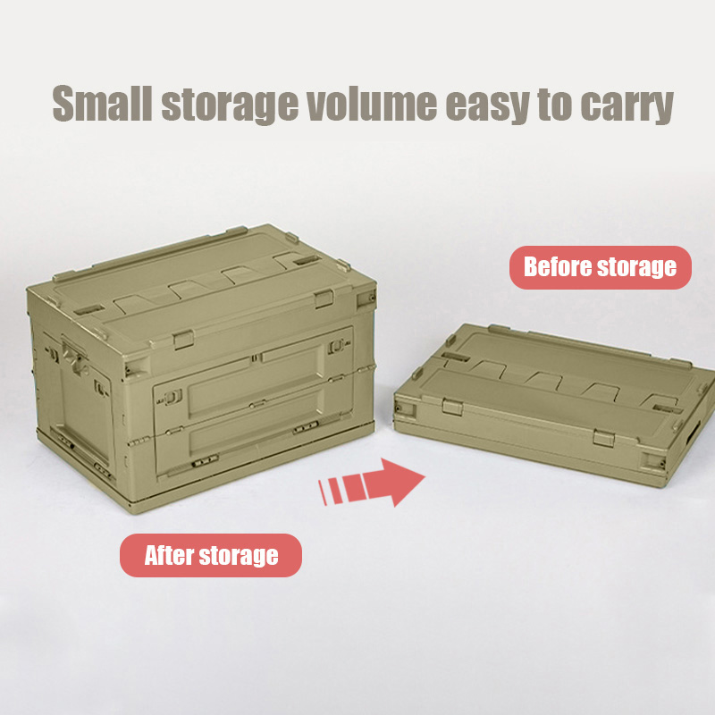 folding storage box plastic