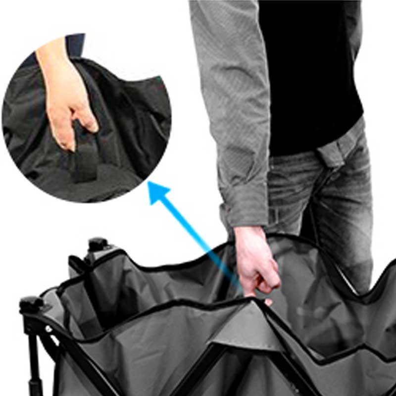 Folding garden cart Folding garden cart