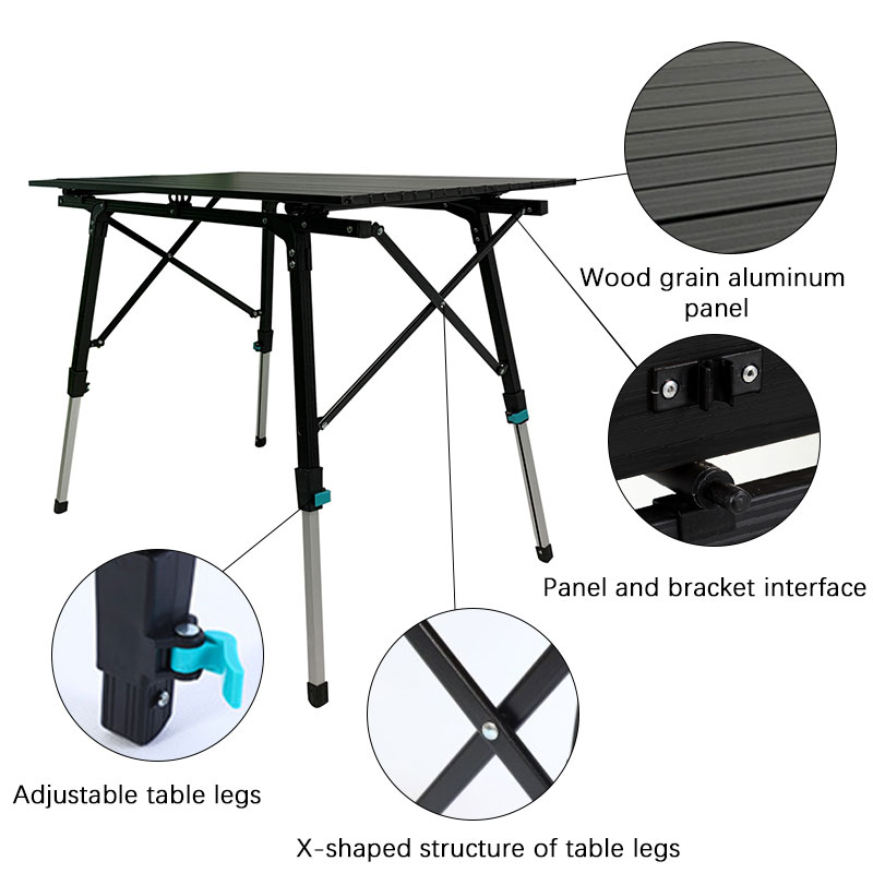aluminum folding table