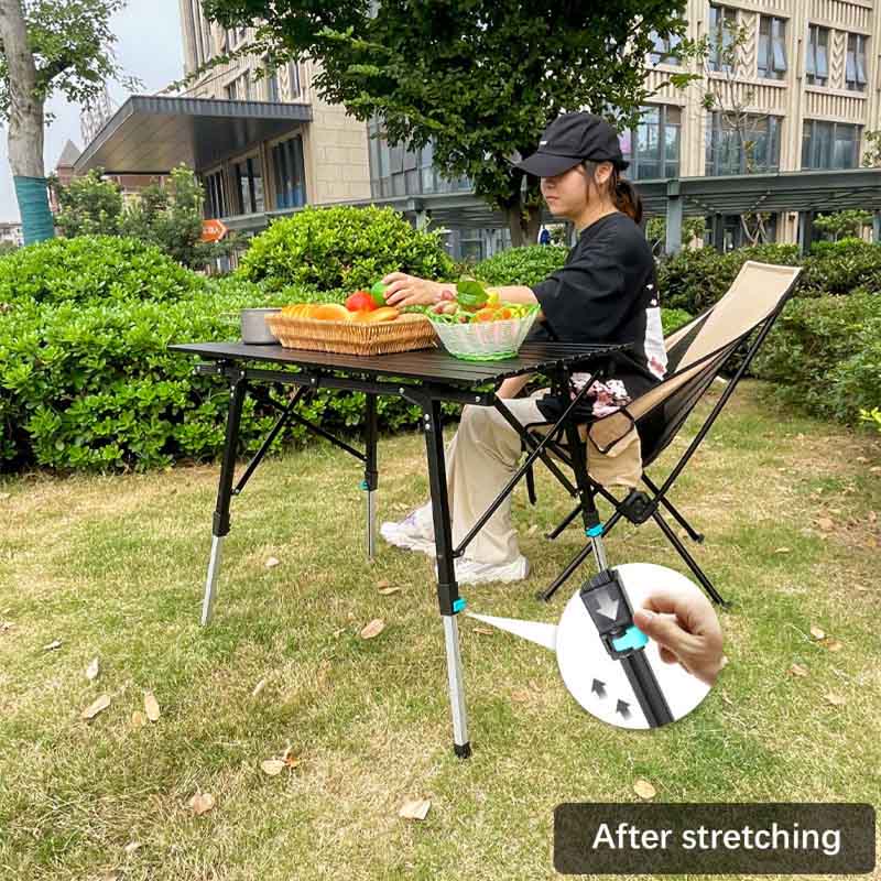 aluminum folding table