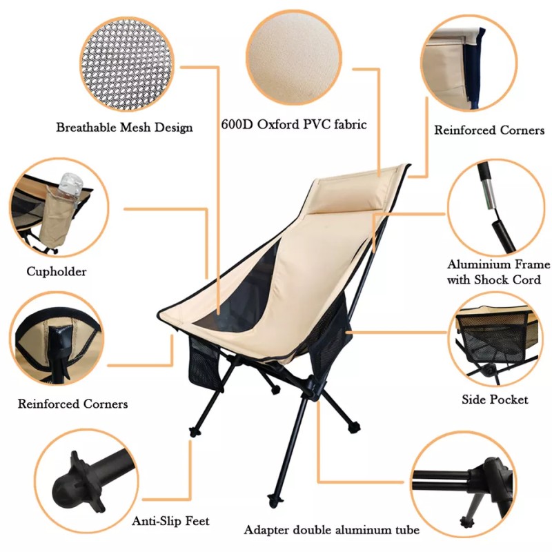 high back moon chair