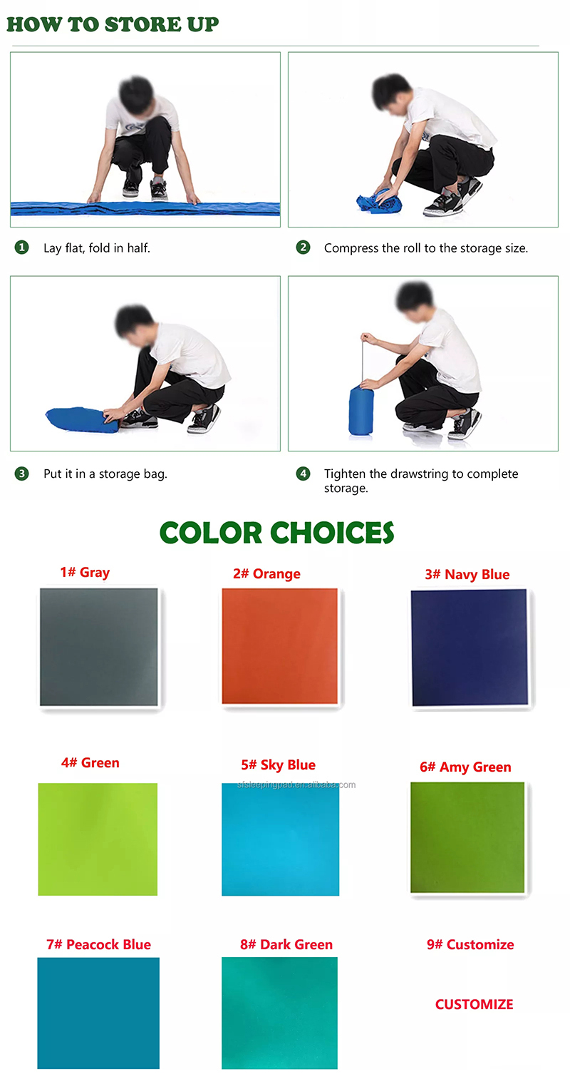 outdoor inflatable sleep air mattress