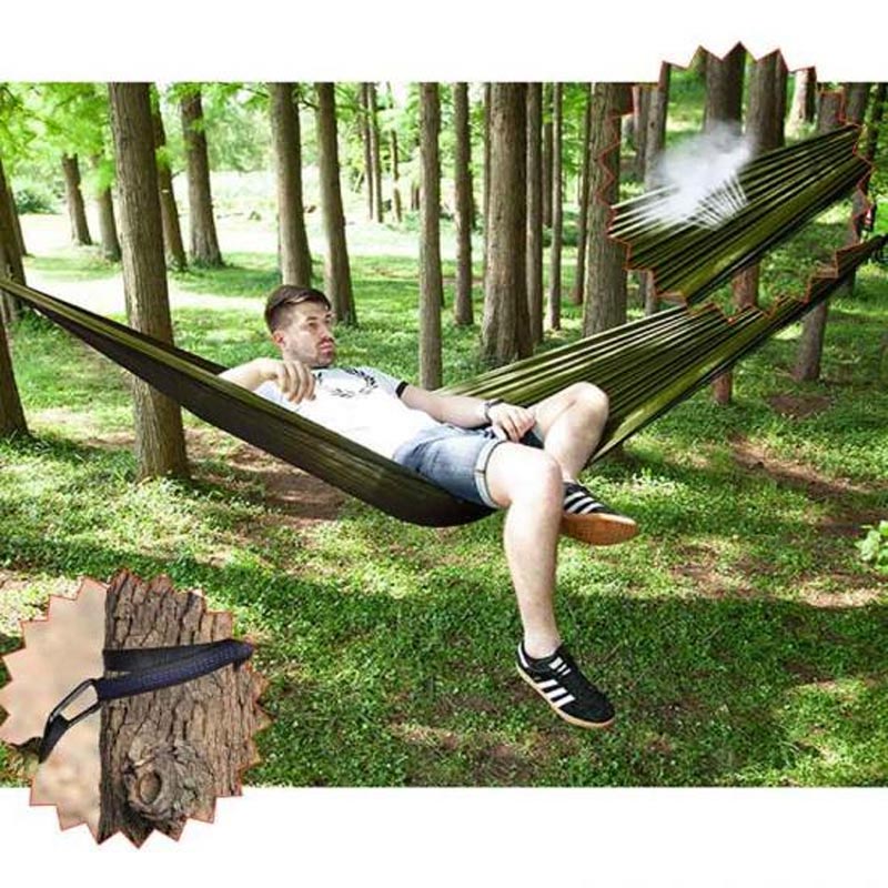 nylon hammock swing