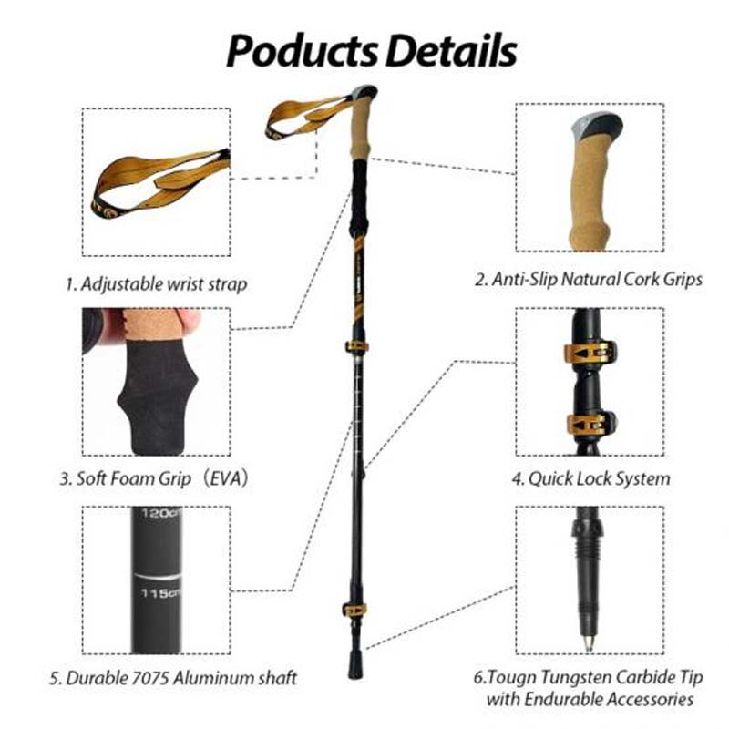 climbing sticks trekking pole 