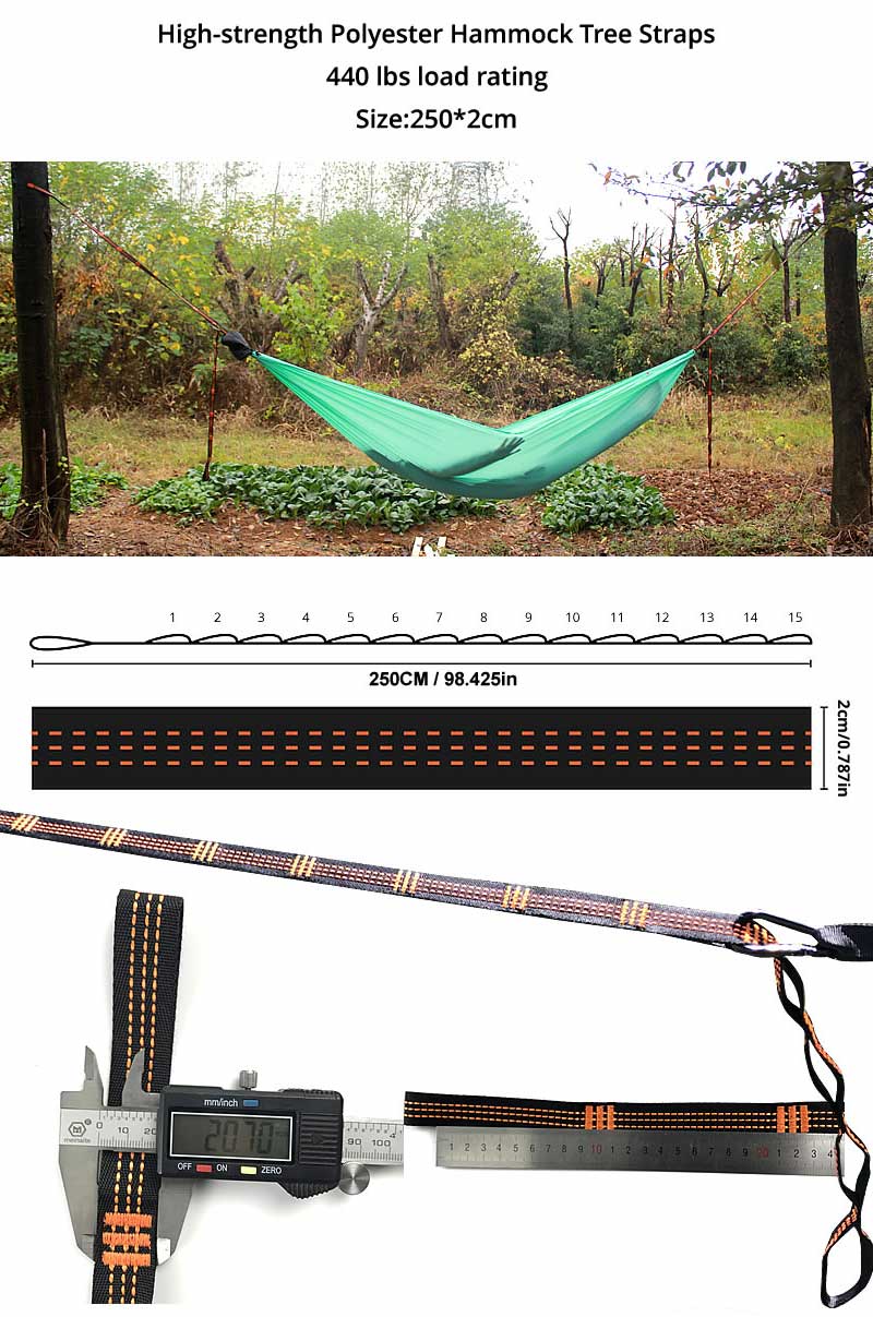 nylon hammock for outdoors OEM