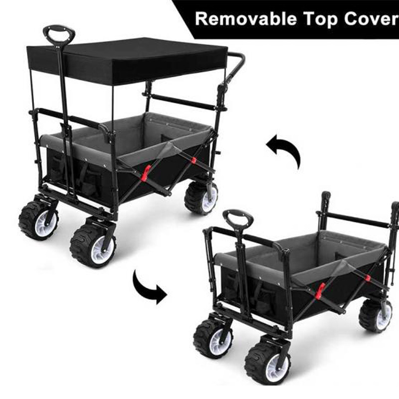 outdoor garden cart 4 wheels