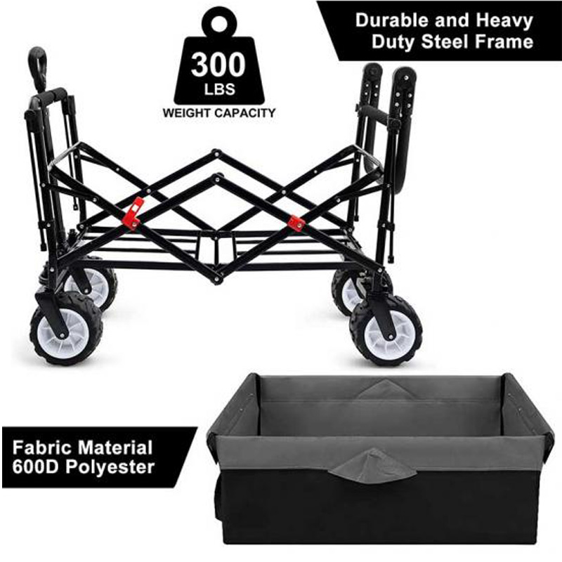 outdoor garden cart 4 wheels