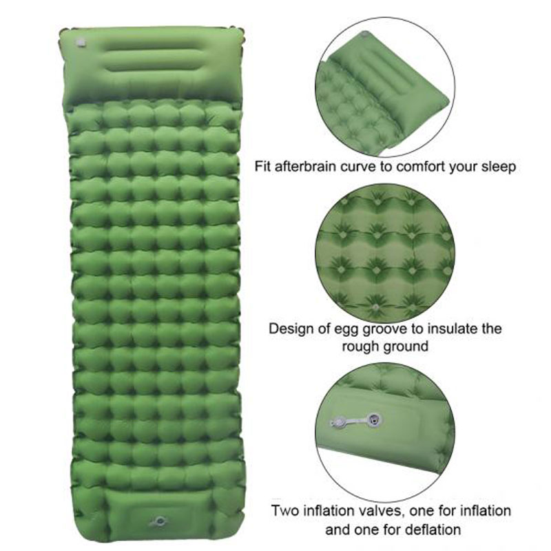 inflatable cheap pvc sleeping pad