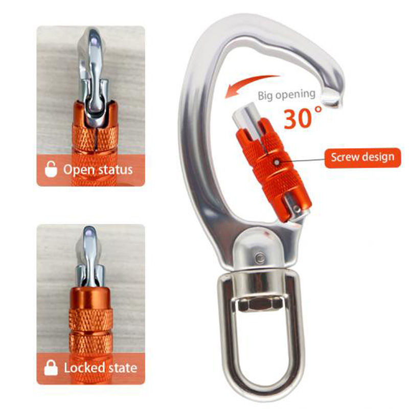stainless steel climbing buckle