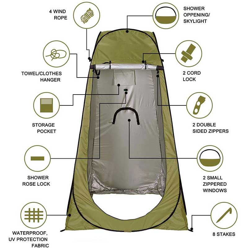 shower tent camping OEM