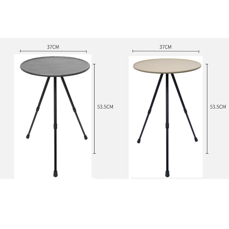  outdoor aluminum alloy folding small round table