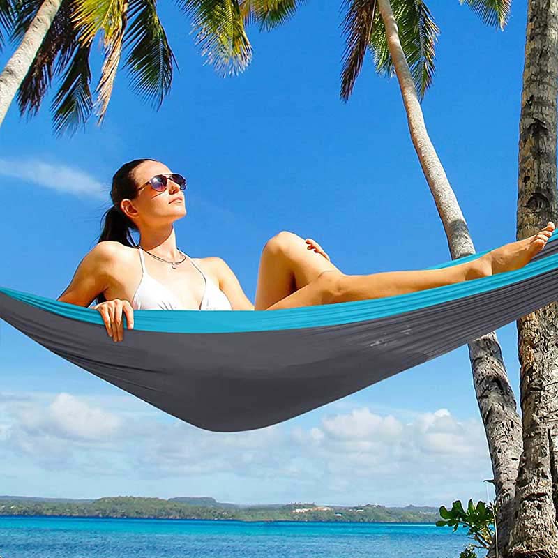 camping hammock with straps