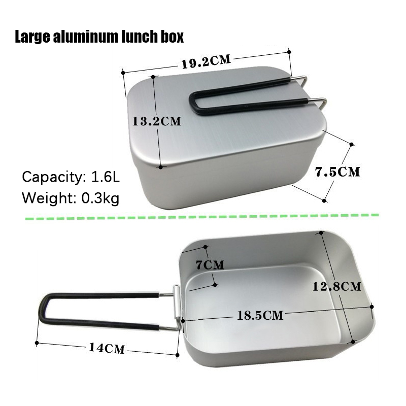 food lunch box with handle