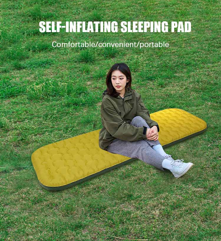 inflatable mattress camping sleeping pad air mat