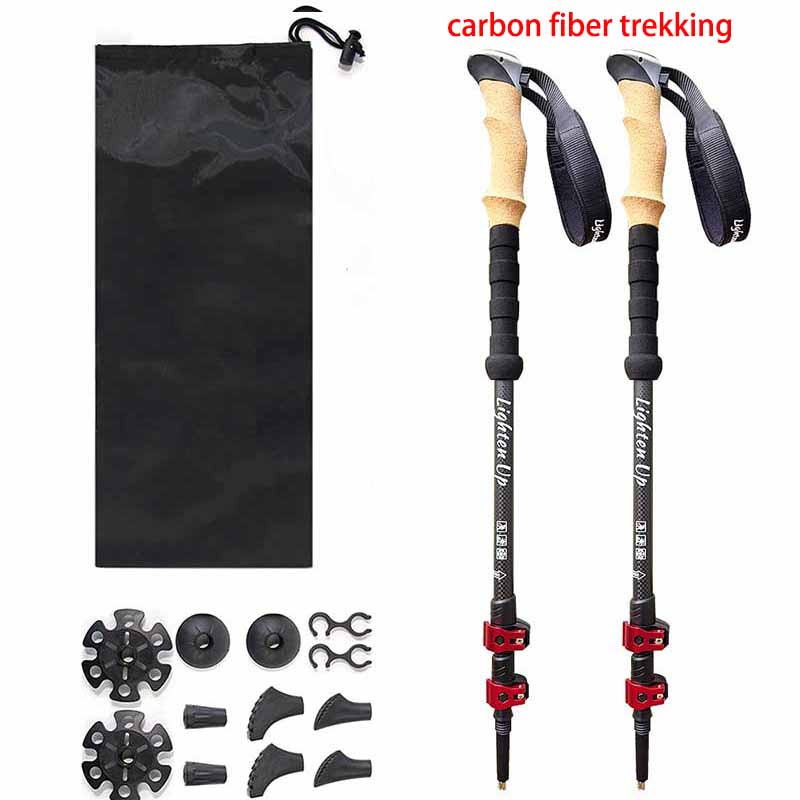 carbon fiber trekking poles