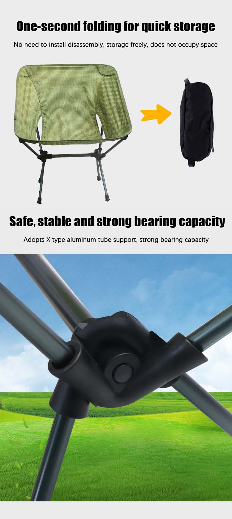 ultralight portable folding chair