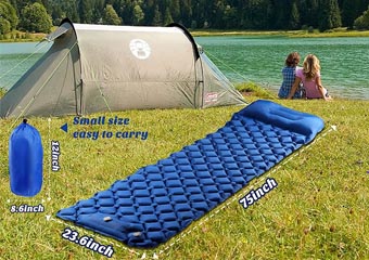 air sleeping pad / inflatable camping mat