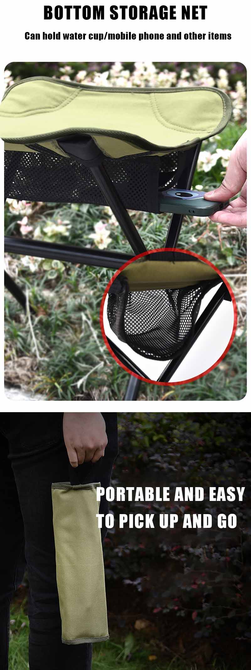 tripod folding stool OEM